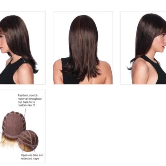 Hairdo Long w/Layers Wig 18" Glazed Hazelnut/Medium Brown Ginger NWT Unworn - Picture 11 of 11